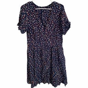 BLACK FRIDAY SALE 🖤Madewell Button Down Dress with Floral Accents